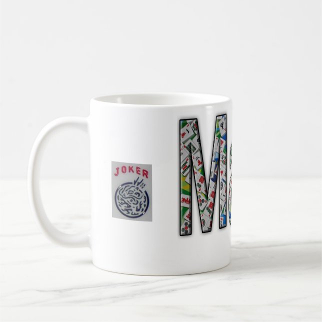 Taza De Café Mahjong Coffee Mug - Mahj! (Izquierda)