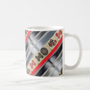 Taza De Café Mahjong con monograma