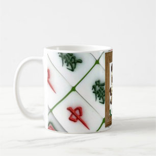 Taza De Café Mahjong-dragones