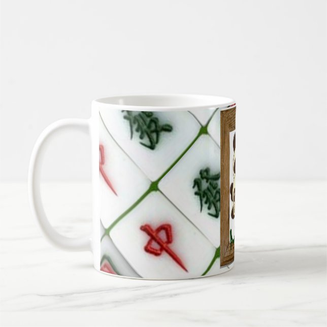 Taza De Café Mahjong-dragones (Izquierda)