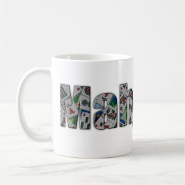 Taza De Café Mahjong Mug