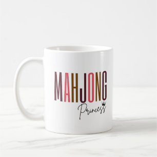 Taza De Café Mahjong Princess Funny Mahjong
