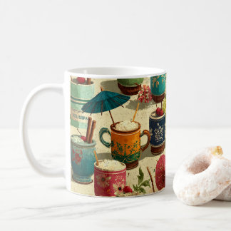 Taza De Café Mai Tais de puesta de sol