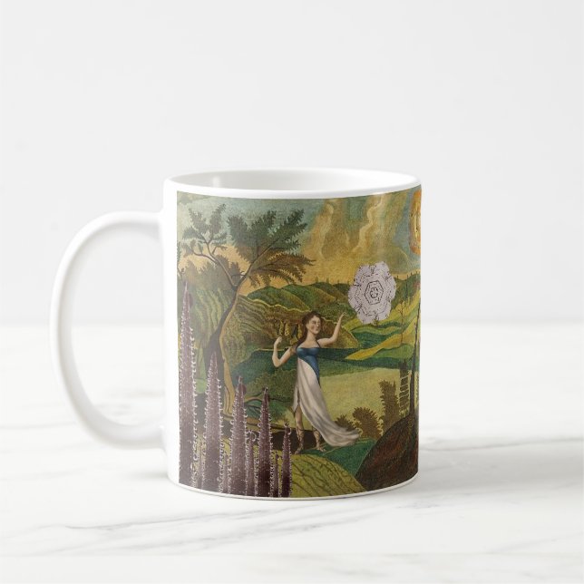 Taza De Café Maiden de la nieve de primavera (Izquierda)