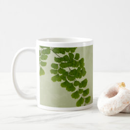 Taza De Café Maiden Hair Fern Frond