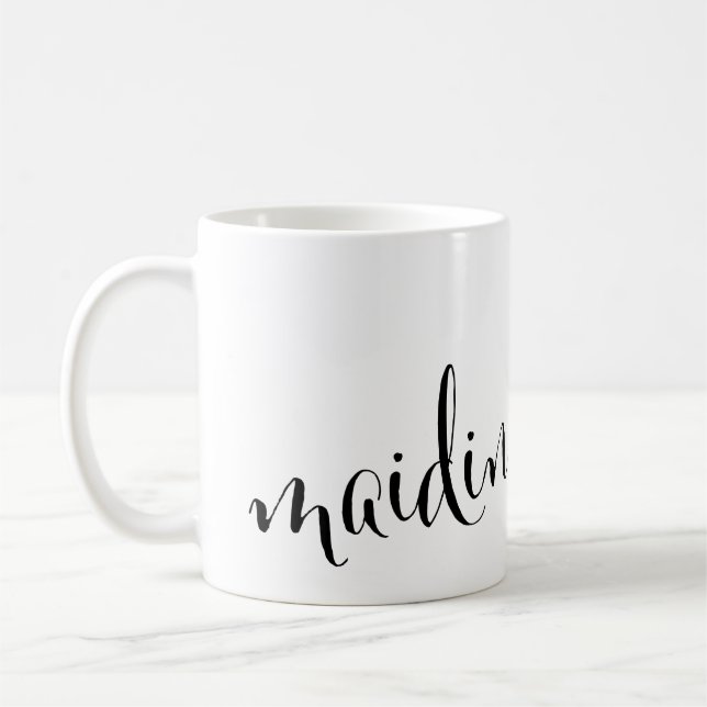 Taza De Café maidin mhaith Good Morning Gaélico Mug (Izquierda)