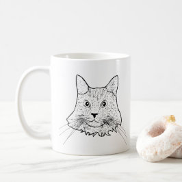 Taza De Café Maine Coon Cat Personalizado