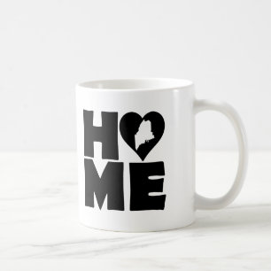Taza De Café Maine Home Heart State Mug o Travel Mug