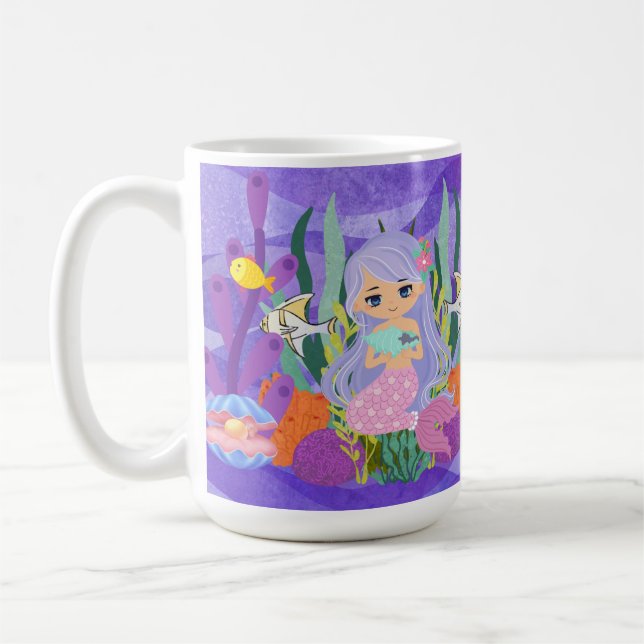 Taza De Café MAIRMAID EN LA Botella DE Agua DEL OCÉANO (Izquierda)