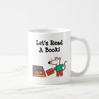 Taza De Café Maisy con libros de biblioteca