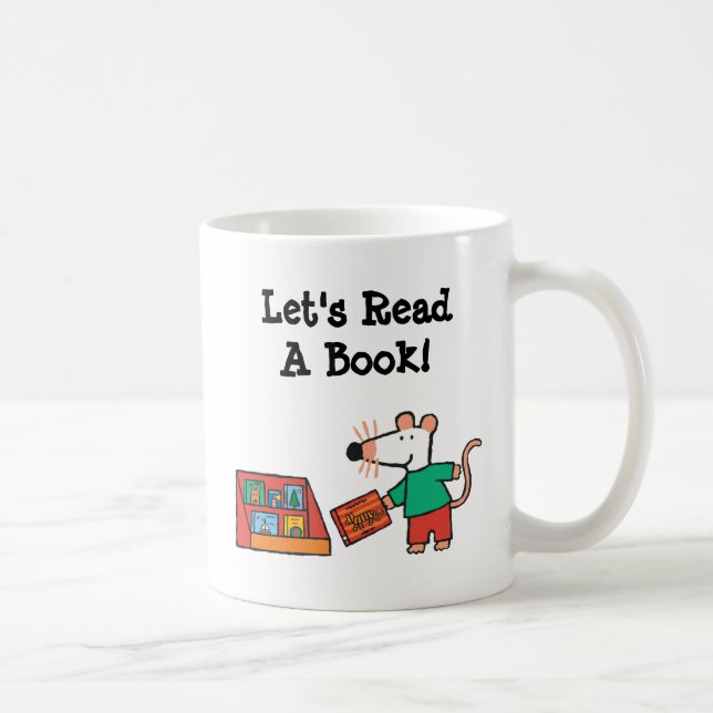 Taza De Café Maisy con libros de biblioteca (Derecha)