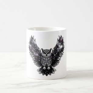 Taza De Café Majestad de búho cósmico