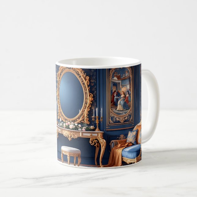 Taza De Café Majestad Matutina. (Anverso derecho)