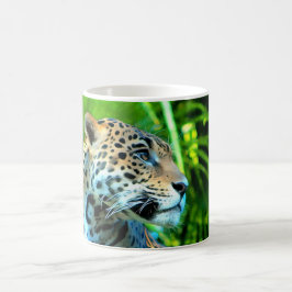 Taza De Café Majestic Jaguar Mug or Cup - Serie de Vida Silvest