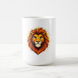 Taza De Café Majestic Lion – King of Power and Authority