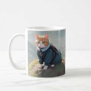 Taza De Café Majestic Meow-narchs