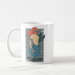 Taza De Café Majestic Merman