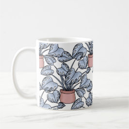 Taza De Café Majestic monstera