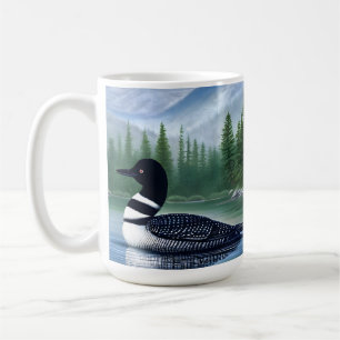 Taza De Café Majestic Northern Wilderness Loon