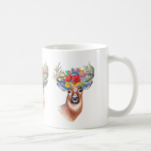 Taza de café majestuosa del macho del tema bohemi
