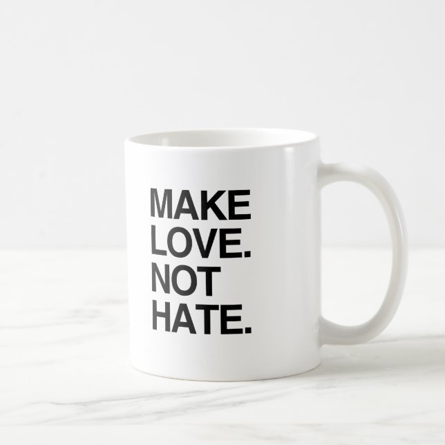 Taza De Café MAKE LOVE NOT HATE.png (Derecha)