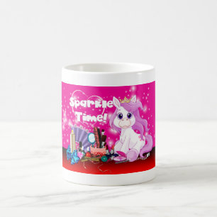 Taza De Café Make up Fashion Poney Mug