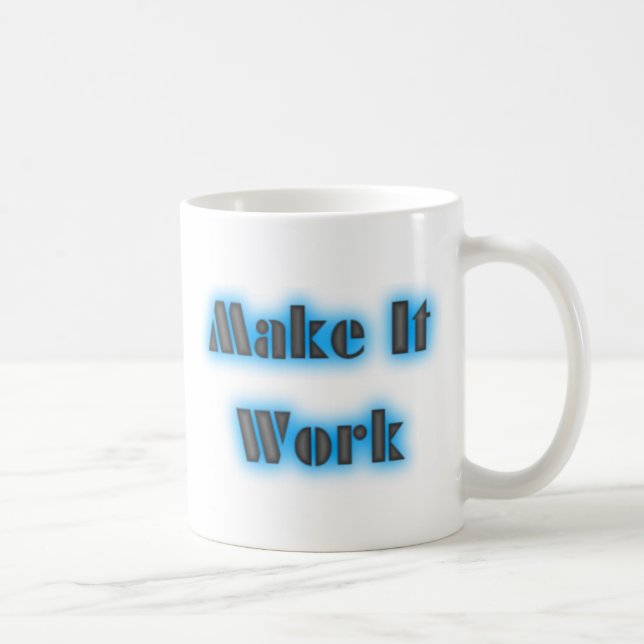 Taza De Café makeiworkBLUE3BIGGER (Derecha)