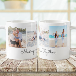 Taza De Café Making Memories Together Photo Collage Keepsake