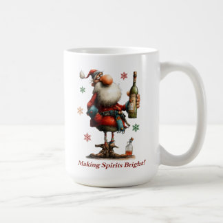 Taza De Café Making Spirits Bright Mug