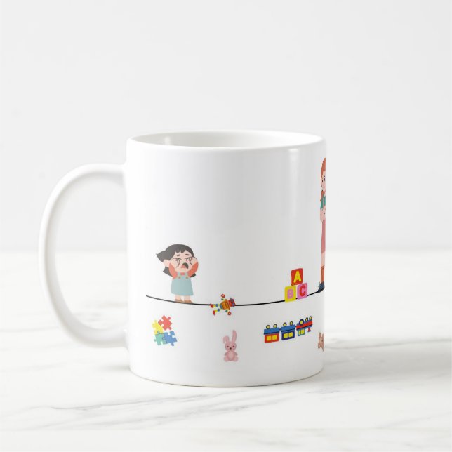 Taza De Café Mal gramática mug - tu/eres (Izquierda)