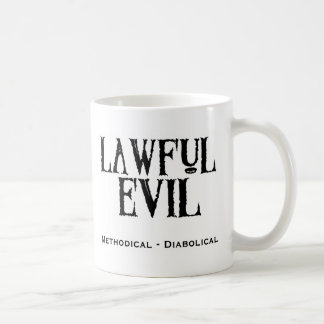 Taza De Café "Mal legal "