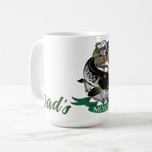Taza De Café Mal Muskie envuelto en torno a un presentador de b