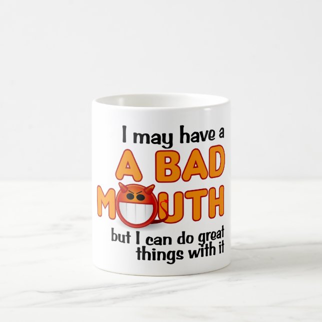 Taza De Café Mala boca (Centro)