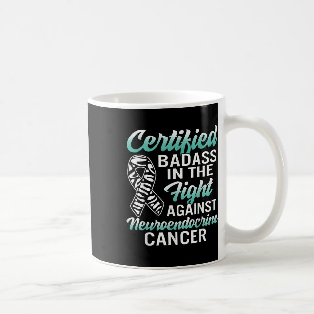 Taza De Café Mala Conciencia sobre el Cáncer Neuroendocrino Cin (Derecha)