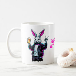Taza De Café ¡Mala Conejo de Pascua! Semana Santa, ¡Divertiémon
