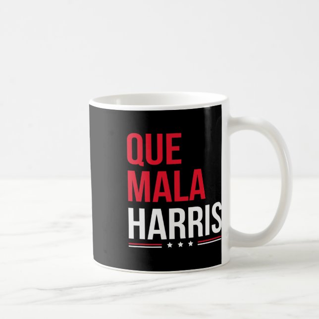 Taza De Café Mala Harris Anti Kamala Harris Joe Biden Border Pr (Derecha)