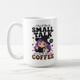 Taza De Café Mala suerte en la charla trivial No me pongas a pr