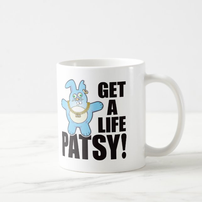 Taza De Café Mala vida del bollo del patsy (Derecha)