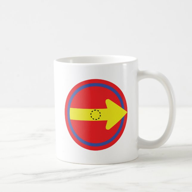 Taza De Café Malabarismo de golpes (Derecha)