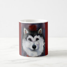TAZA DE CAFÉ MALAMUTE DE ALASKA
