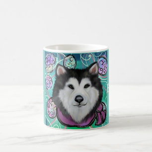 Taza De Café Malamute de Alaska