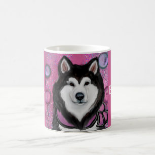 Taza De Café Malamute de Alaska