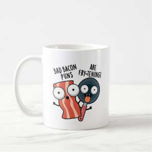 Taza De Café Malas puntas de tocino son picaduras de comida div