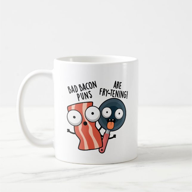 Taza De Café Malas puntas de tocino son picaduras de comida div (Izquierda)