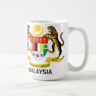 Taza De Café MALASIA - emblema/bandera/símbolo/escudo de armas