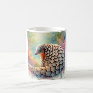 Taza De Café Malayan Pangolin 180924AREF134 - Watercolor