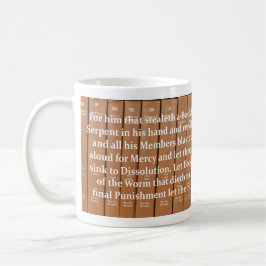 Taza De Café Maldición de los bibliotecarios