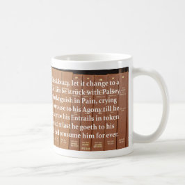 Taza De Café Maldición de los bibliotecarios