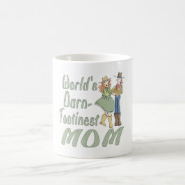 Taza de café maldita de la diversión de la mamá de