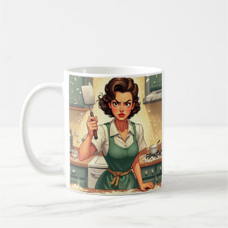 Taza De Café Maldita sea, cocina caótica de mamá, lucha culinar